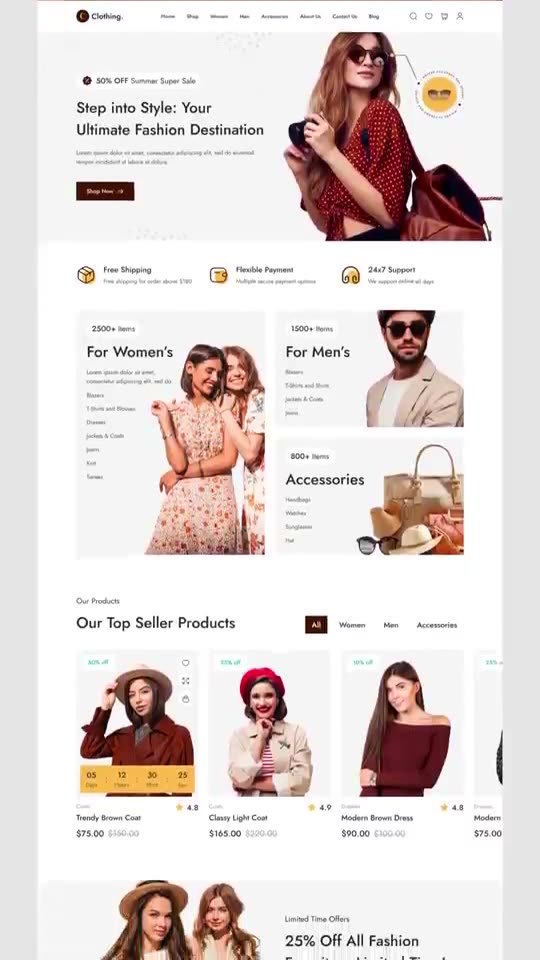 Fashion destination store